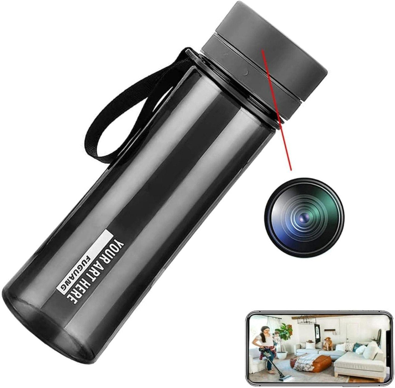 Termo tomatodo con cámara espía - XARBENcompany