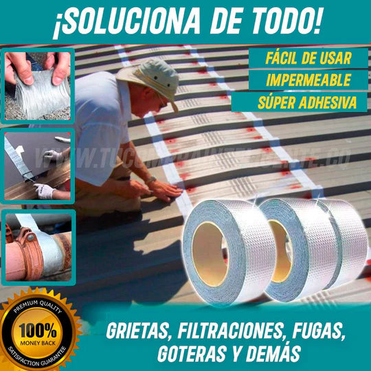 CINTA SUPER COLOMAX  IMPERMEABLE 10 MTS X 5 CM