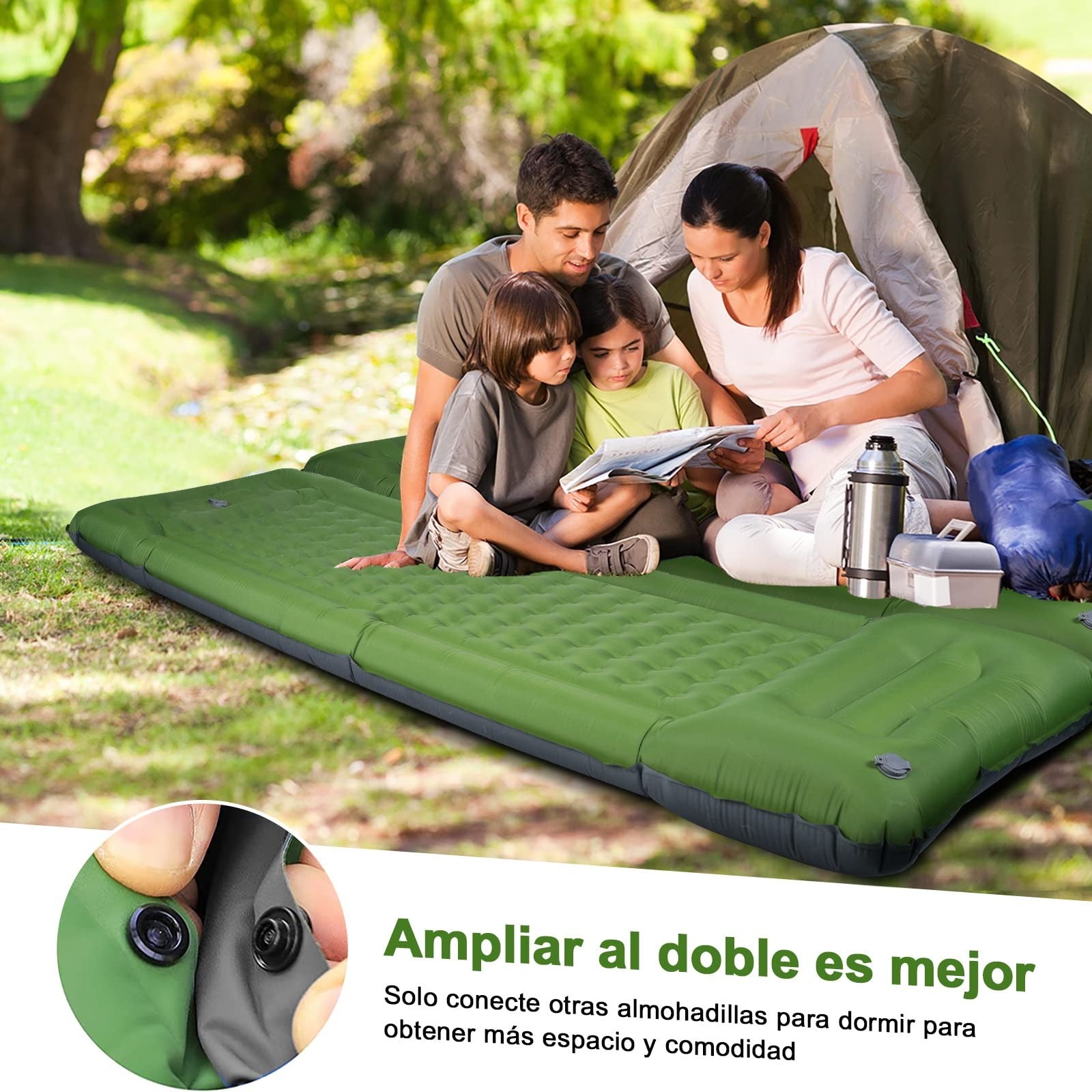 COLCHÓN INFLABLE  PARA CAMPING