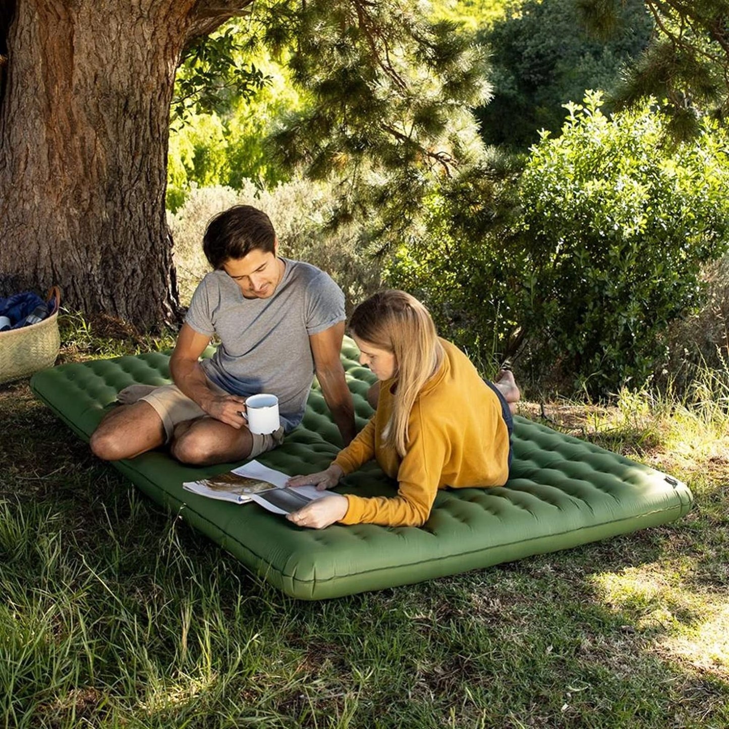 COLCHÓN INFLABLE  PARA CAMPING