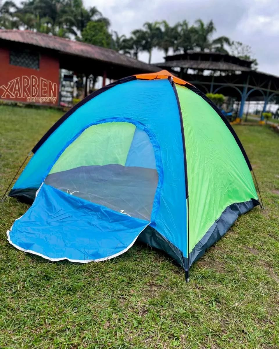 Carpa de Camping 4 personas - Baja Montaña para 4 personas 🏕️