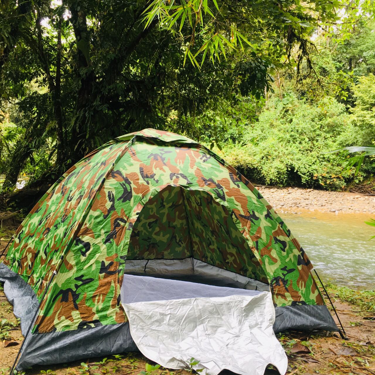 Carpa de Camping Para 4 Personas - Baja Montaña 🏕️