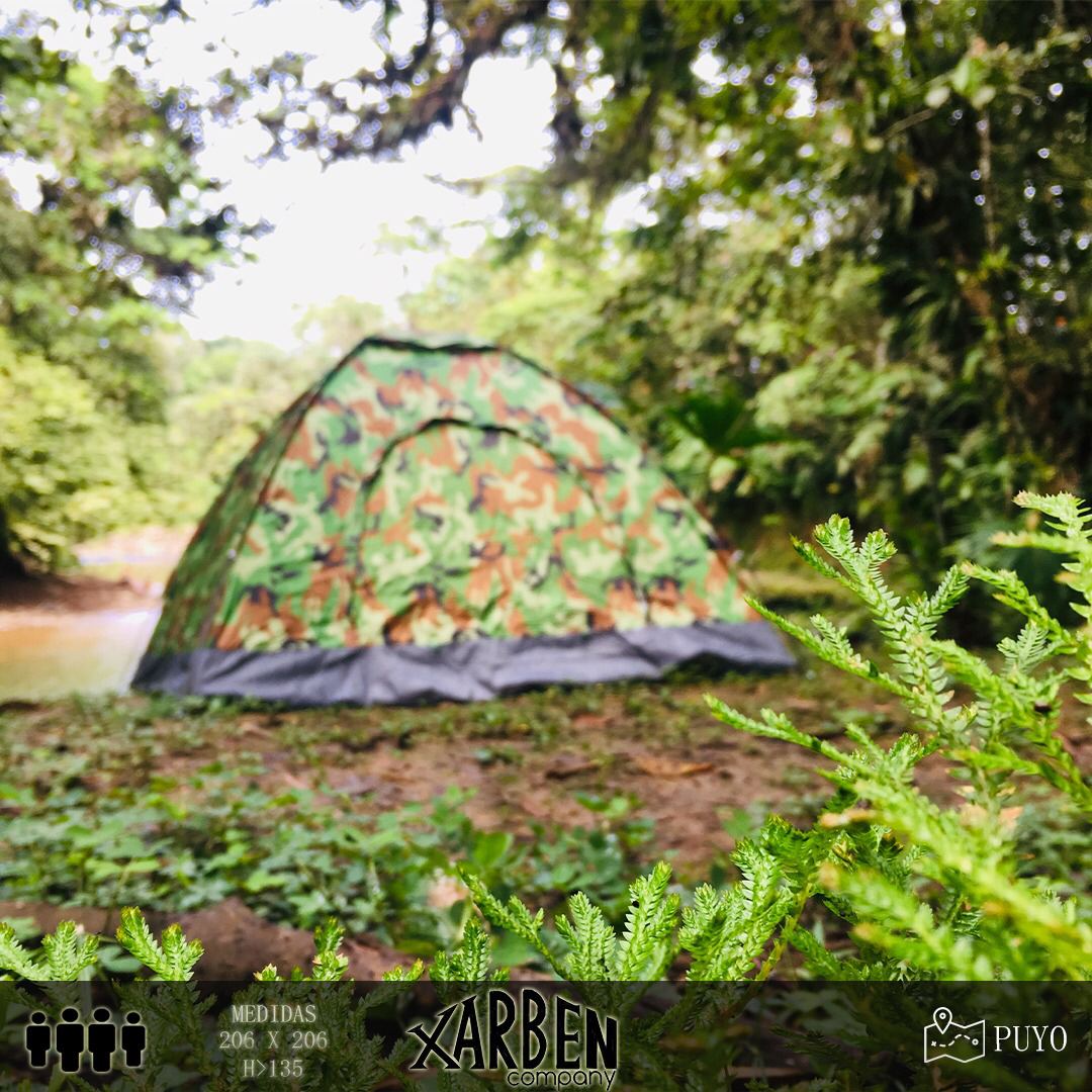 Carpa de Camping Para 4 Personas - Baja Montaña 🏕️